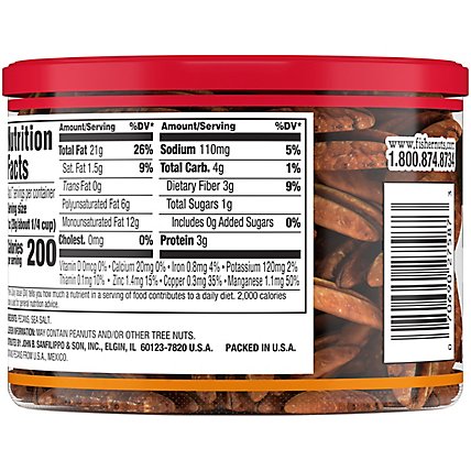 Fisher Oven Roasted Pecans - 6.5 Oz - Image 6