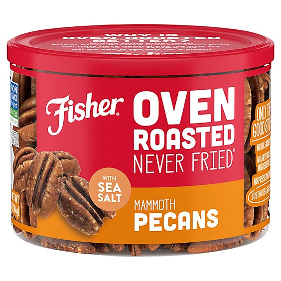 Fisher Oven Roasted Pecans - 6.5 Oz