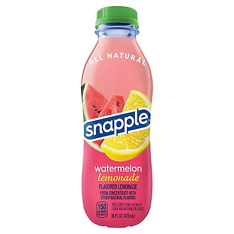 Snapple Lemonade Watermelon - 16 Fl. Oz.
