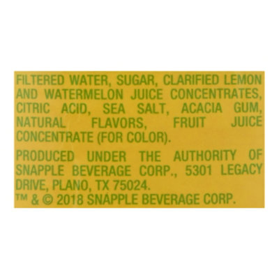 Snapple Watermelon Lemonade Bottle - 64 Fl. Oz. - Image 5