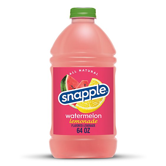 Snapple Watermelon Lemonade Bottle - 64 Fl. Oz.