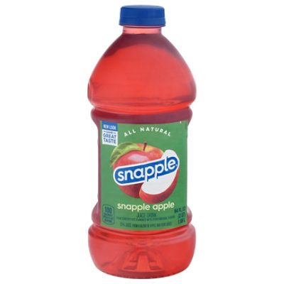 Snapple Apple Juice Drink Bottle - 64 Fl. Oz. - Image 3