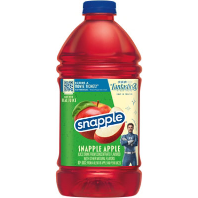 Snapple Apple Juice Drink Bottle - 64 Fl. Oz. - Image 2