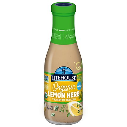 Litehouse Lemon Herb Vinaigrette Organic - 11.25 Fl. Oz. - Image 2