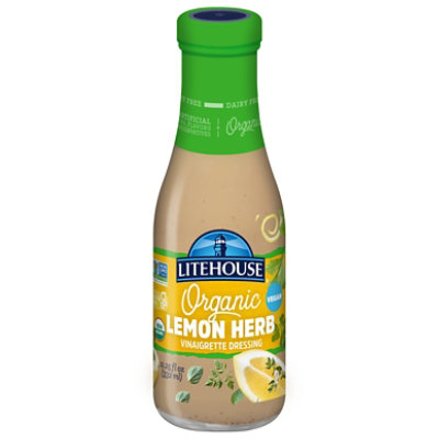 Litehouse Lemon Herb Vinaigrette Organic - 11.25 Fl. Oz.
