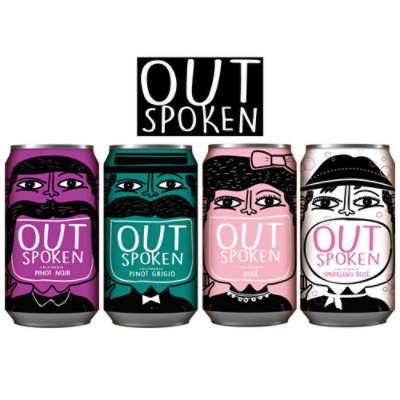 Outspoken Rose Cans Wine - 375 Ml - Image 3