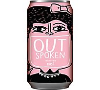 Outspoken Rose Cans Wine - 375 Ml