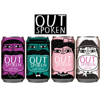 Outspoken Sparkling Rose Cans Wine - 375 Ml - Image 3