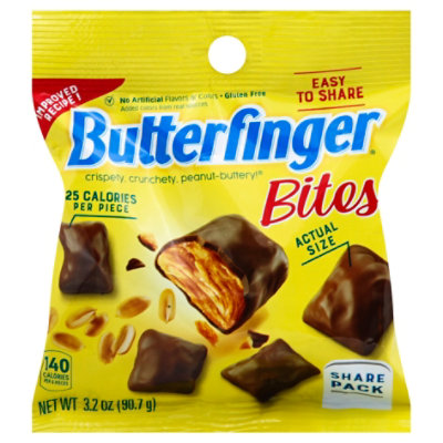 Butterfinger Candy Bites Share Pack - 3.2 Oz