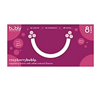 bubly Sparkling Water Raspberry Cans - 8-12 Fl. Oz.