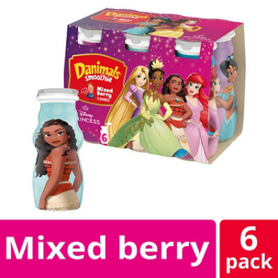 Danimals Mixed Berry Smoothies Multipack - 6-3.1 Fl. Oz. - Image 1