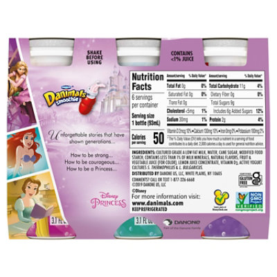 Danimals Mixed Berry Smoothies Multipack - 6-3.1 Fl. Oz. - Image 2