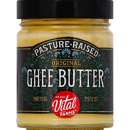 Vital Farms Ghee Butter Pasture Raised Original - 7.5 Oz - Image 2
