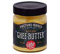 Vital Farms Ghee Butter Pasture Raised Original - 7.5 Oz