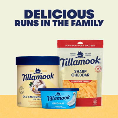Tillamook Farmstyle Thick Cut Sharp Cheddar Shredded Cheese - 1 Lb - Image 3