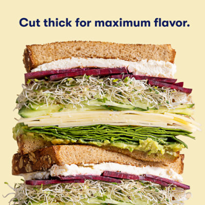 Tillamook Farmstyle Extra Sharp White Cheddar Slices Cheese 7 Count - 7 Oz - Image 4