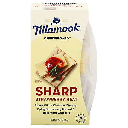 Tillamook Sharp Strawberry Heat Ch - 2.4 Oz - Image 3