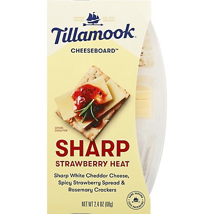 Tillamook Sharp Strawberry Heat Ch - 2.4 Oz - Image 2
