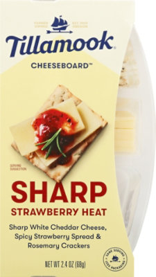 Tillamook Sharp Strawberry Heat Ch - 2.4 Oz - Image 2