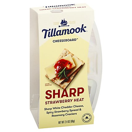 Tillamook Sharp Strawberry Heat Ch - 2.4 Oz - Image 1