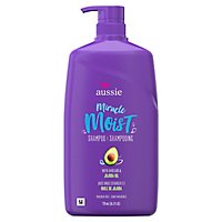 Aussie Miracle Moist Shampoo With Avocado & Australian Jojoba Oil - 26.2 Fl. Oz. - Image 2