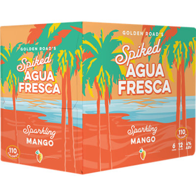 Golden Road Spiked Agua Fresca Mango - 6-12Fl. Oz. - Image 1