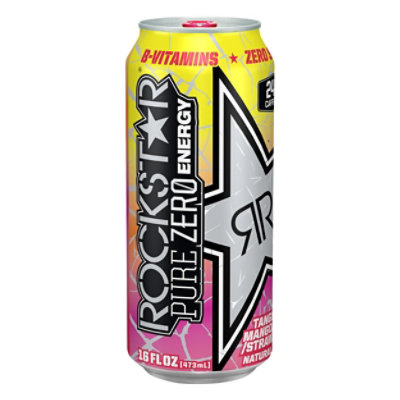 Rockstar Pure Zero Tmgs Can Single - 16 Fl. Oz.