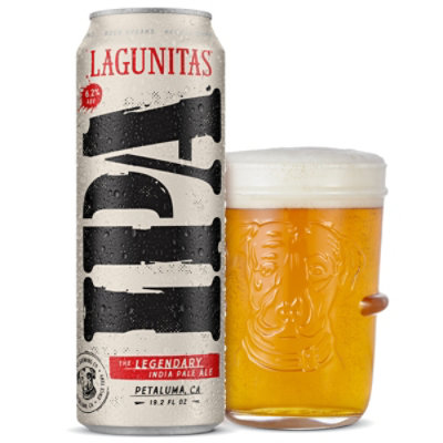 Lagunitas IPA Single Can - 19.2 Fl. Oz. - Image 4