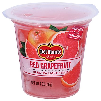 Del Monte Fruit Naturals Fruit Snack Red Grapefruit In Extra Light Syrup - 7 Oz - Image 3