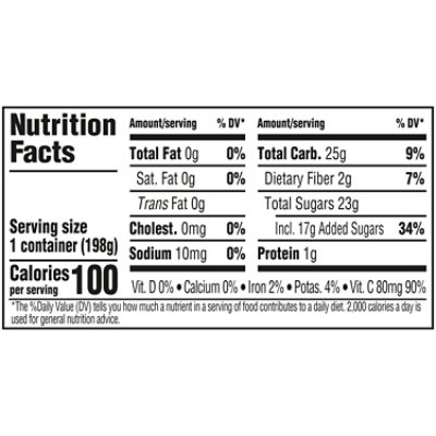 Del Monte Yellow Cling Peach Chunks in Extra Light Syrup - 7 Oz - Image 4