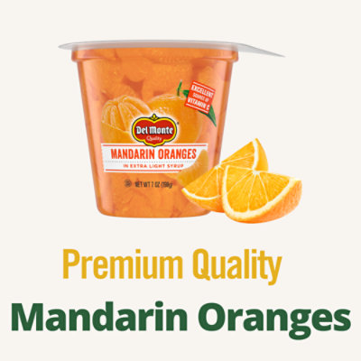 Del Monte Fruit Naturals Fruit Snack Mandarin Orange In Extra Light Syrup - 7 Oz - Image 3