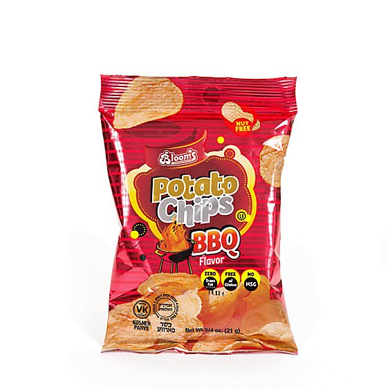 Bloom Bbq Potato Chips - .75 Oz