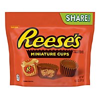 REESES Peanut Butter Cups Miniatures Milk Chocolate Share Pack - 10.5 Oz - Image 2