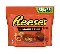 REESE'S Miniatures Milk Chocolate Peanut Butter Cups Candy Share Pack - 10.5 Oz