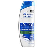 Head & Shoulders Advanced Series Men Shampoo Refreshing Menthol - 12.8 Fl. Oz.