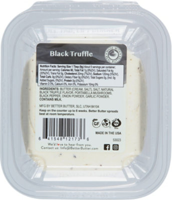 Chef Shamy Fresh Churned Butter Finishing Black Truffle - 3 Oz - Image 6