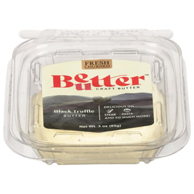 Better Butter Fresh Churned Butter Finishing Black Truffle - 3 Oz - Image 1