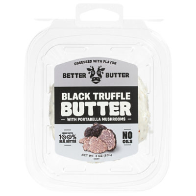 Chef Shamy Fresh Churned Butter Finishing Black Truffle - 3 Oz