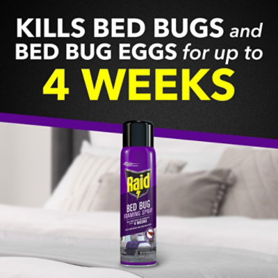 Raid Bed Bug Killer Insecticide Foaming Aerosol Spray - 16.5 Oz - Image 4