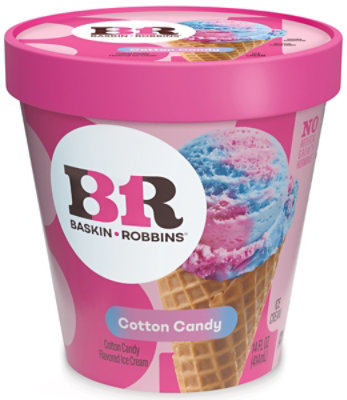 Baskin Robbins Ice Cream Cotton Candy - 14 Fl. Oz. - Image 2