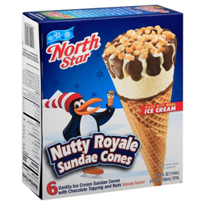 North Star Nutty Royale Cone - 24 Fl. Oz.