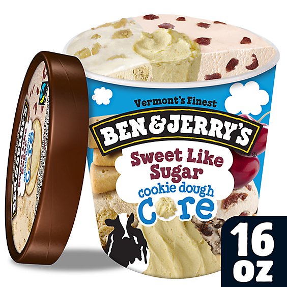 Ben & Jerry's Sweet Like Sugar Cookie Dough Core Ice Cream - 16 Oz