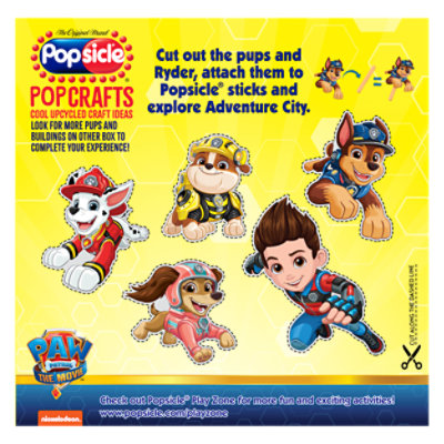 Popsicle Ice Pops Real Cane Sugar Paw Patrol - 18 Count - Image 6