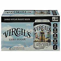Virgils Sofa Zero Sugar Root Beer Cans - 6-12 Fl. Oz. - Image 3