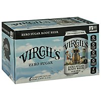 Virgils Sofa Zero Sugar Root Beer Cans - 6-12 Fl. Oz. - Image 1