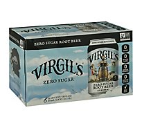 Virgils Sofa Zero Sugar Root Beer Cans - 6-12 Fl. Oz.