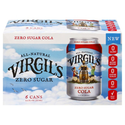 Virgils Soda Cola Zero - 6-12 Fl. Oz. - Image 3