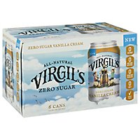 Virgils Soda Van Cream Zero - 6-12 Fl. Oz. - Image 1