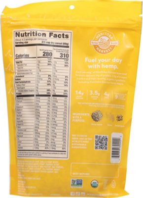Manitoba Harvest Hemp Yeah! Granola Organic Honey & Oats - 10 Oz - Image 5