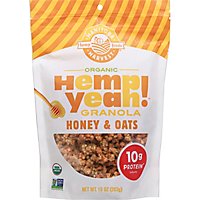 Manitoba Harvest Hemp Yeah! Granola Organic Honey & Oats - 10 Oz - Image 2